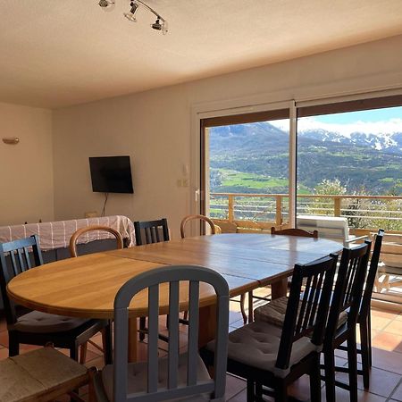 Gite Confort 15 Couchages, Vue Panoramique Montagne Hautes Alpes, Terrasses Эмбрён Экстерьер фото